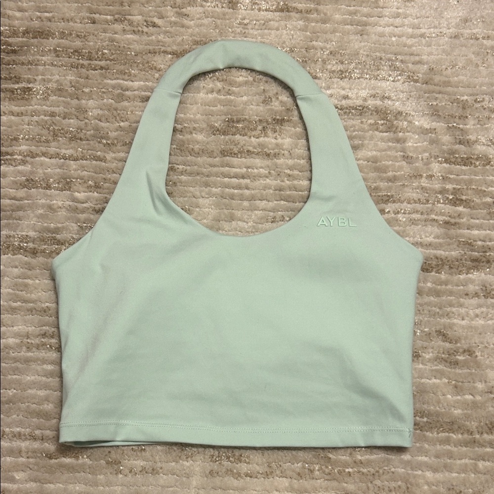 AYBL Mint Green staple Halter Top